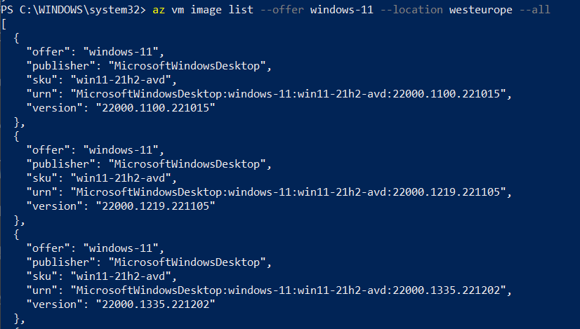 Terraform on Azure - How to find a suitable Windows 11 Virtual Machine ...